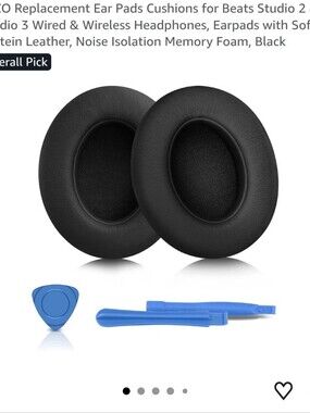 Replacement Ear Pads Beats By Dre Studio 2/3